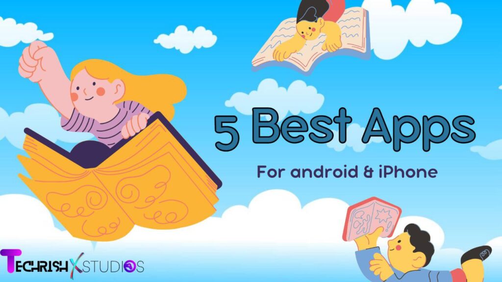 5 Best books apps for android and iphone